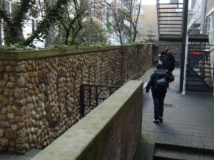 Keienmuur Horecavakschool Rotterdam