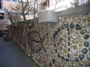 Keienmuur Horecavakschool Rotterdam